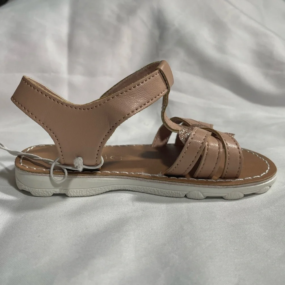 Annie Baby Girls Sandals Strappy Sling Back Open Toe Shoes NWT Sz 6M - Picture 5 of 8